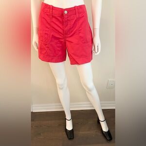Calvin Klein Women's Size 6 Red Orange Shorts